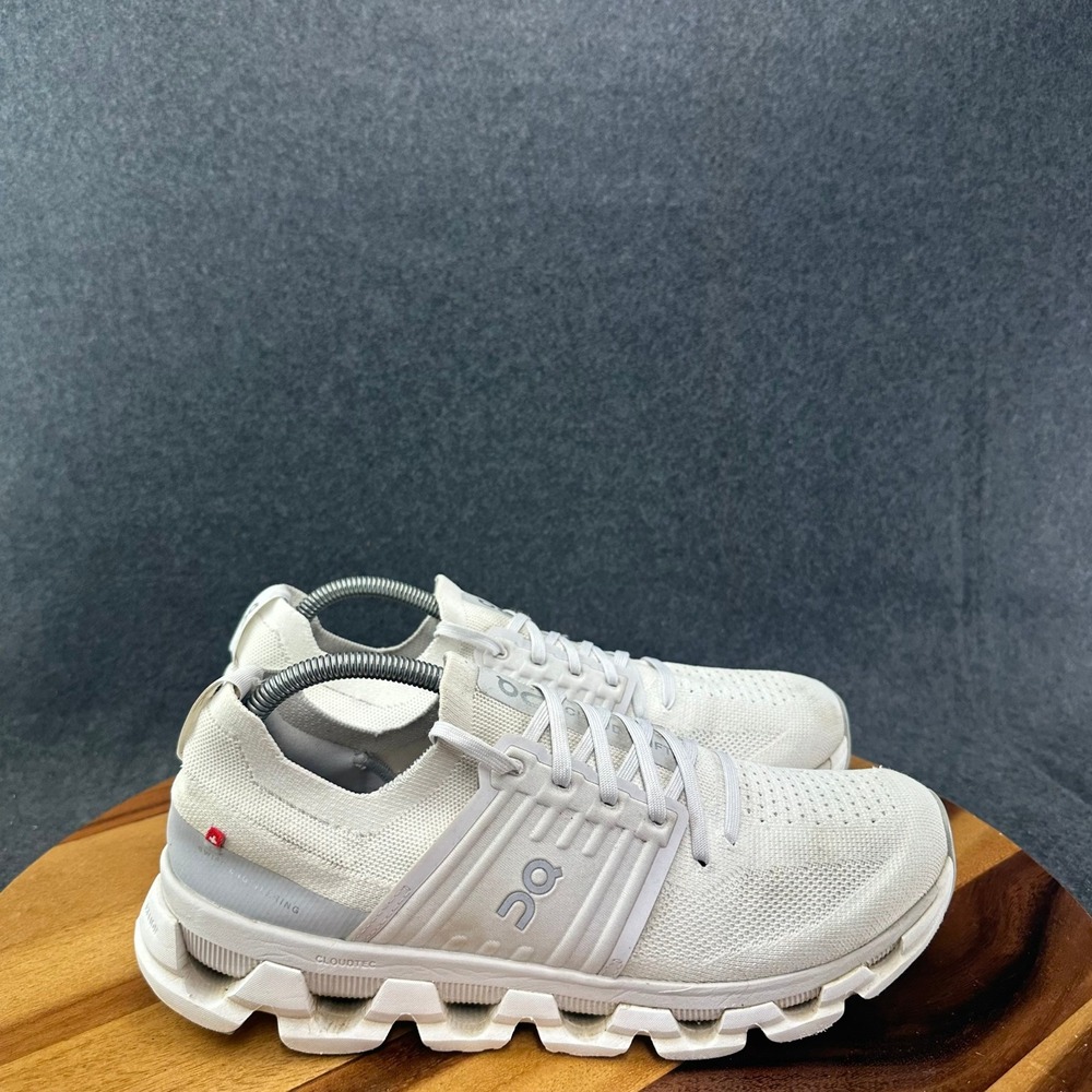 On Cloudswift 3 Shoes Womens Size 11 Gray White Running Gym Comfort Sneakers
